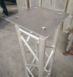 中国 1メートルのトラスのビーム ライトのための350*350*8mmアルミニウム栓の版のテーブル サプライヤー