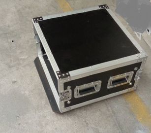 中国 4u軽量標準的な木+アルミニウム工具箱/DJのミキサー飛行場合 サプライヤー