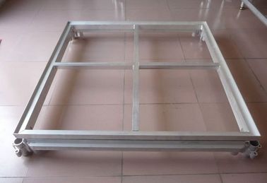 1.22*1.22m High Hardness 18mm Acrylic Stage Platform 380KG/square Meter