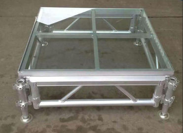 1.22*1.22m High Hardness 18mm Acrylic Stage Platform 380KG/square Meter