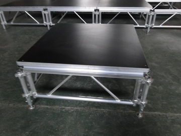 High Loading And Light Weight  1.22 x 1.2 2M Portable Anti-Slip Waterproof  Stage Platforms With Different  Height